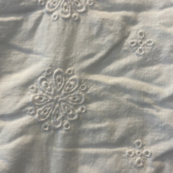 Vineyard Vines White Eyelet Summer Dress -size 10 - Picture 3 of 3